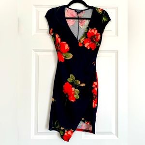 Joe & Elle Medium Bodycon Wrapover Dress